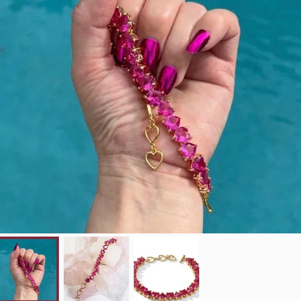 NWT Park Lane Baby Signature Heart Bracelet